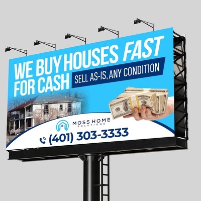 Billboard for Moss Home Solutions